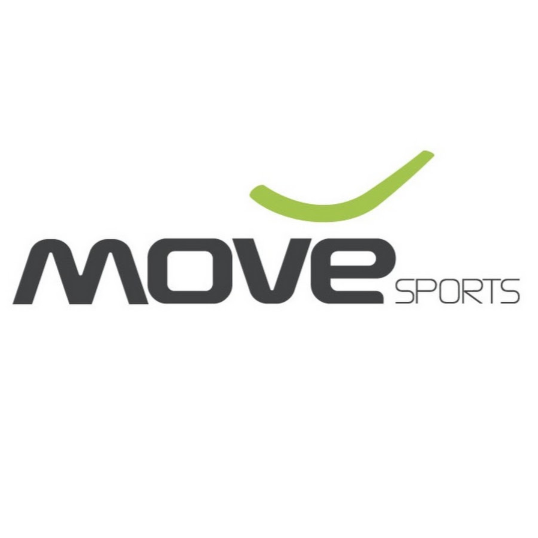 Move Sports logo in black and green on a white background