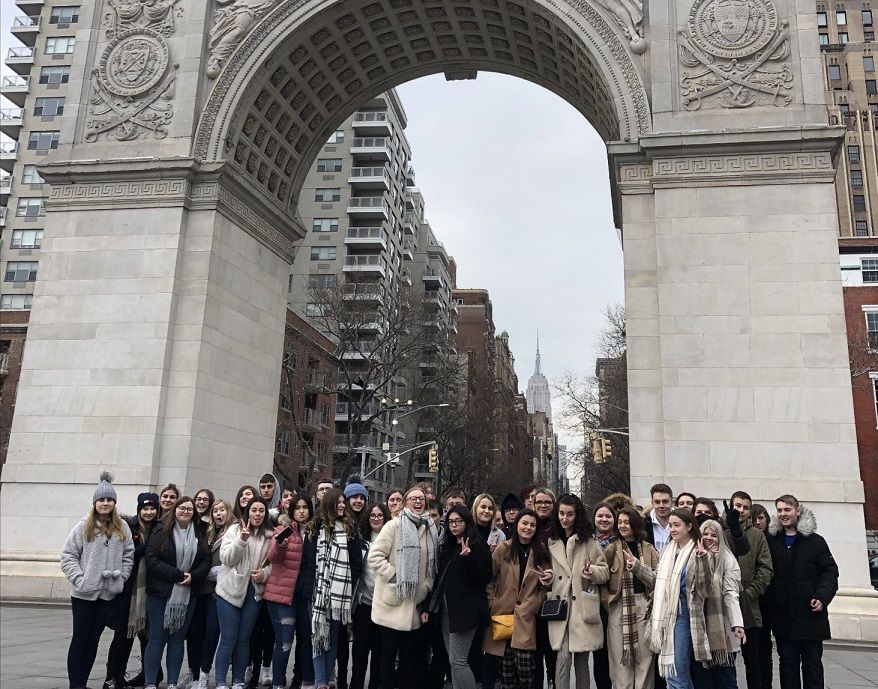 Tonyrefail School’s Media trip to New York