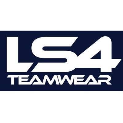 L4 Teamwear logo in blue and white with website URL www.l4teamwear.co.uk