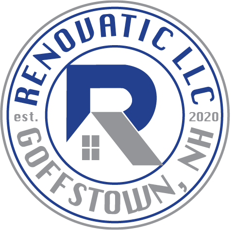 A logo for renovatic llc in goffstown , nh.