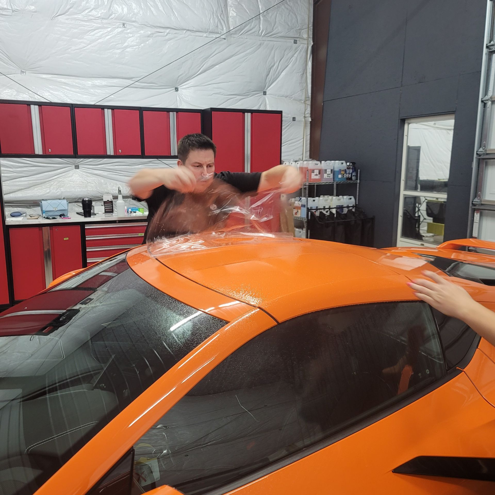 ppf orange car