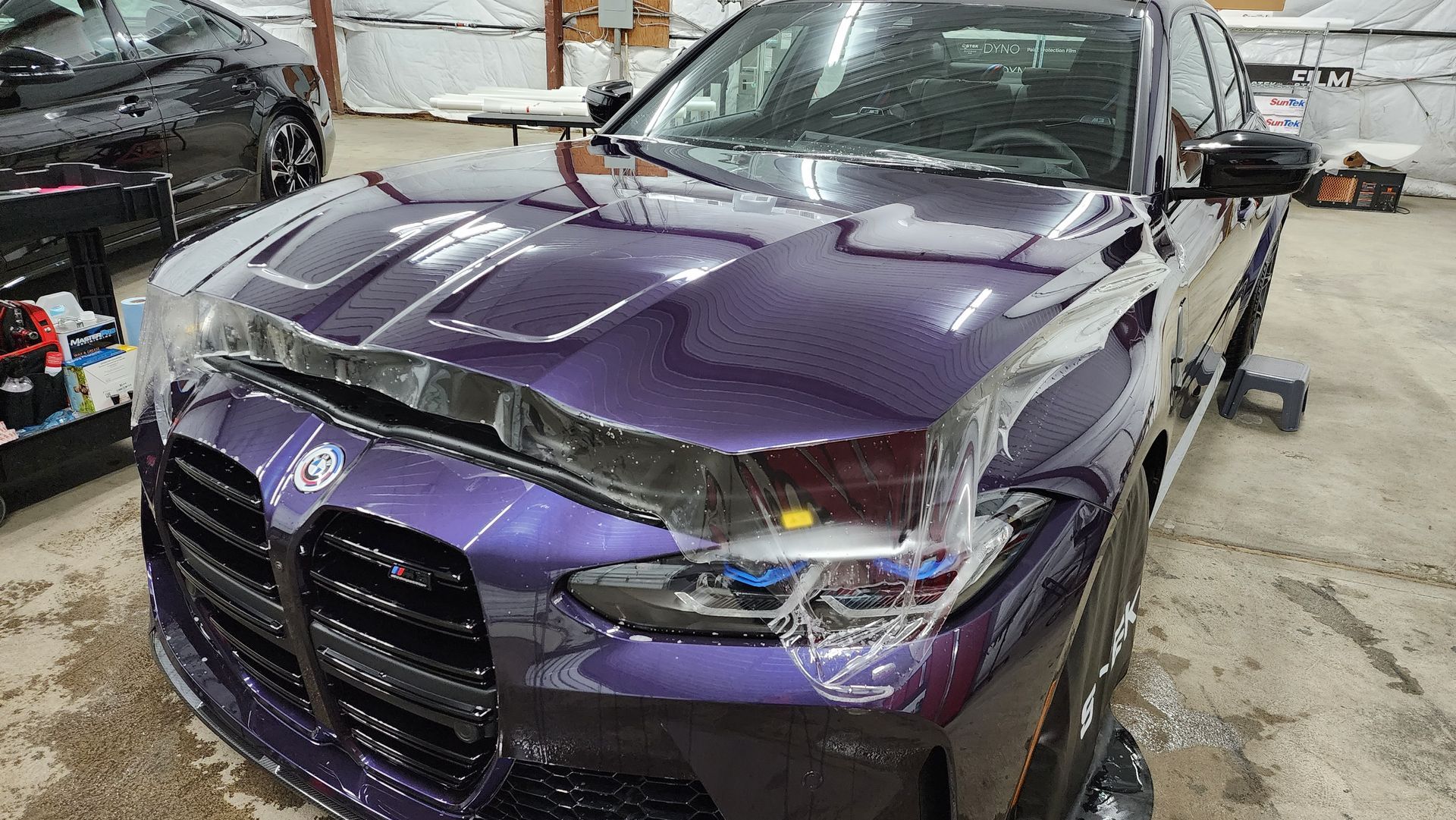 Car paint protection film