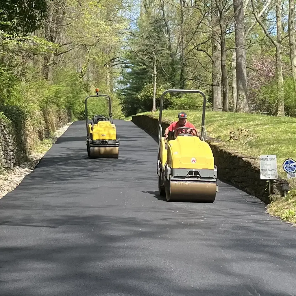 Blake's Paving, Asphalt Paving Asphalt paving, Blake's Paving, West Chester, Chester County, PA.