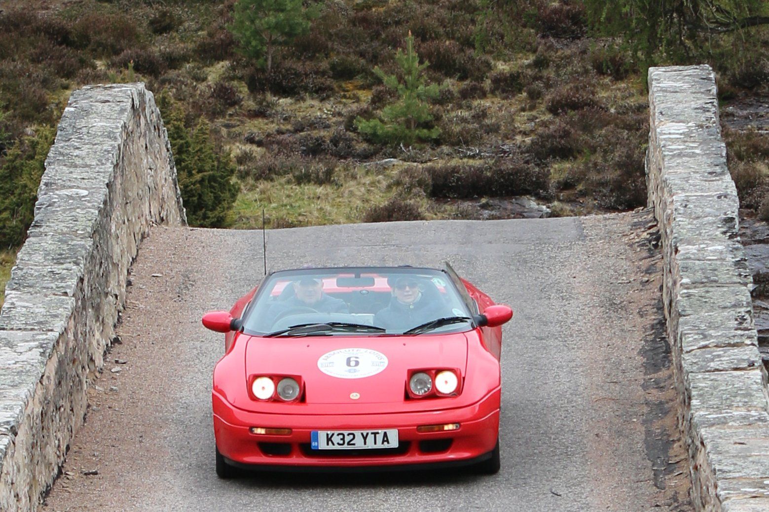 Lotus M100 at Gairnshiel Lodge