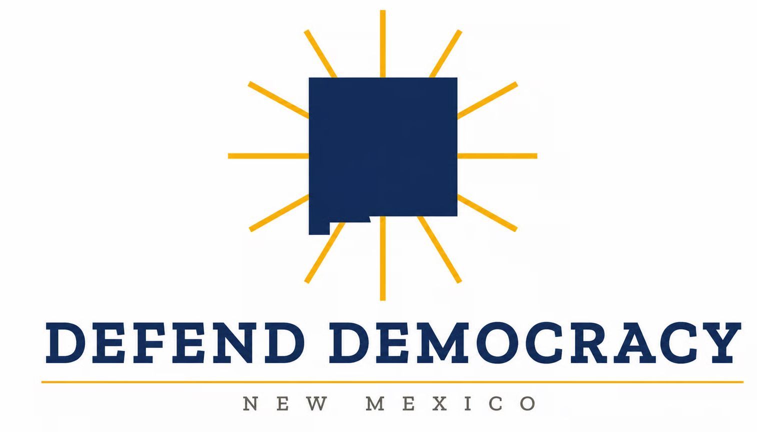 Defend Democracy NM Website Banner