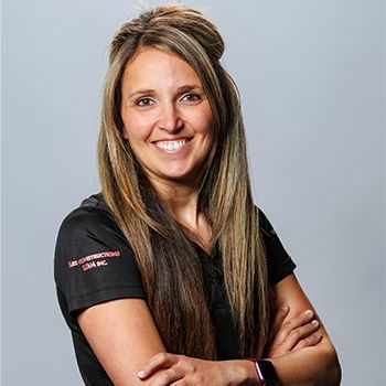 Mireille Lagrange, réceptionniste chez Constructions LDM.