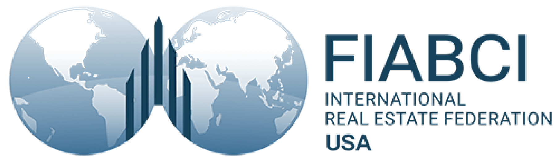 The logo for the international real estate federation usa