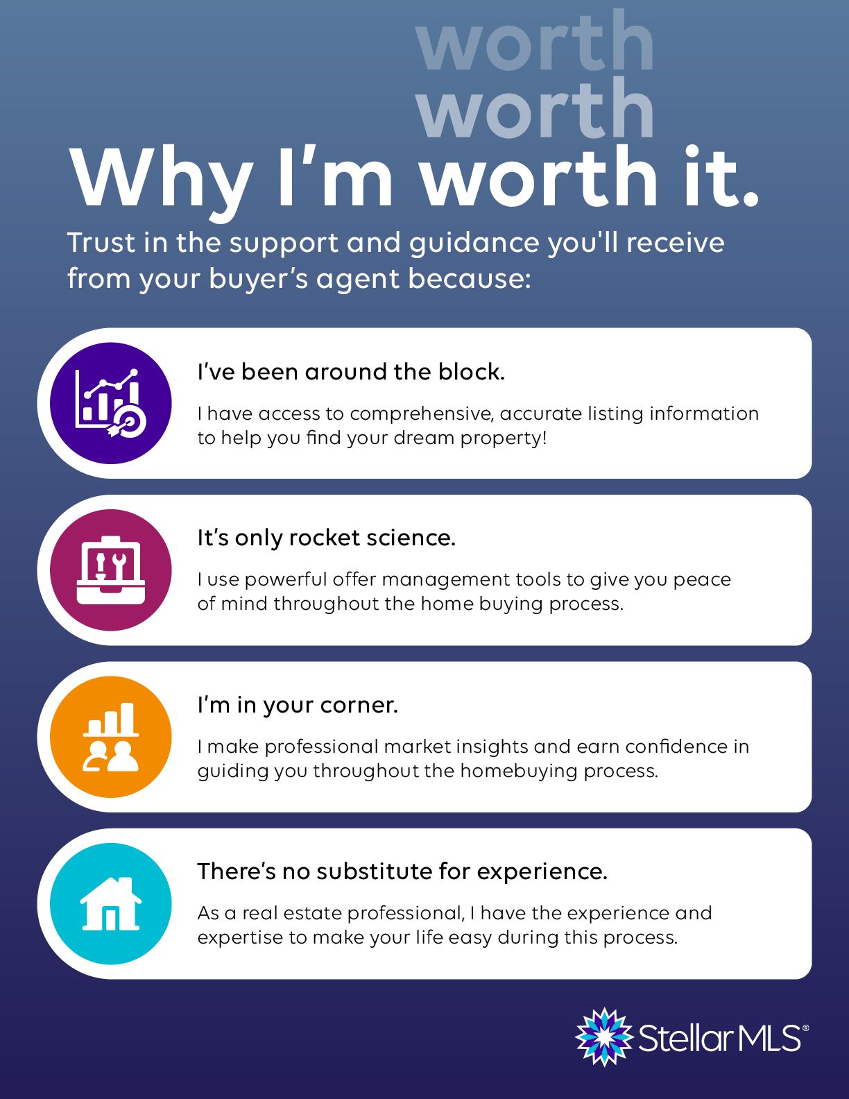 Why I'm worth it. 