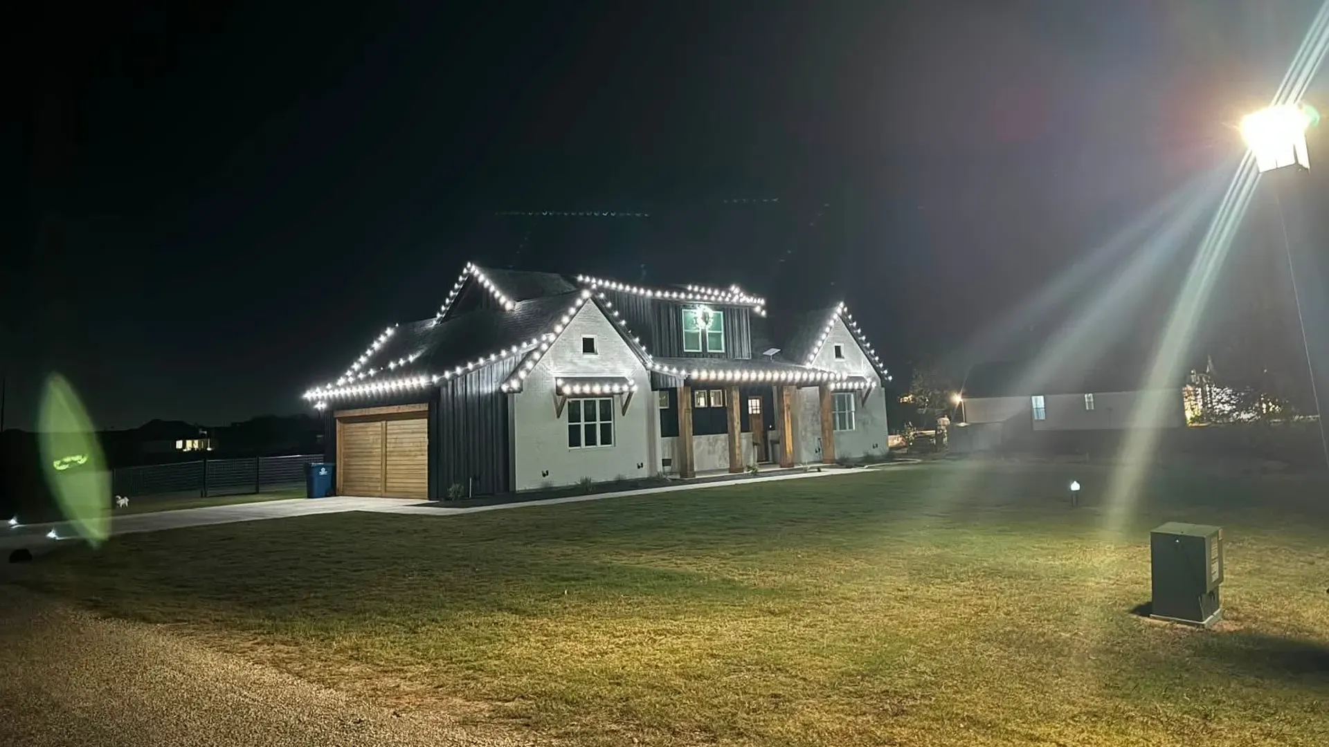 Christmas Light Installation