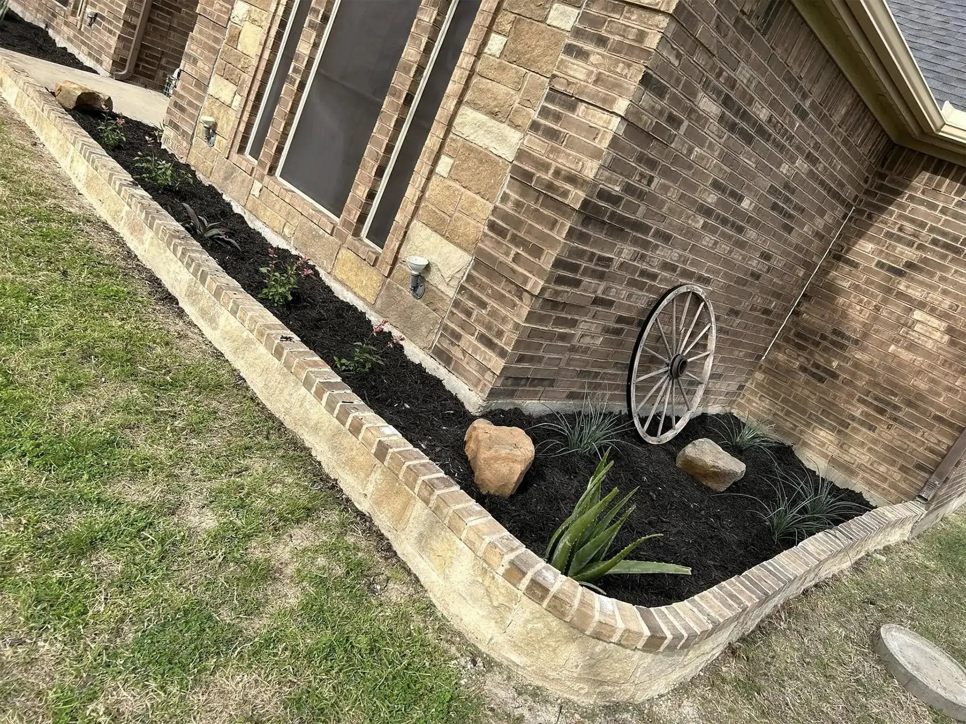 Retaining Wall Installation