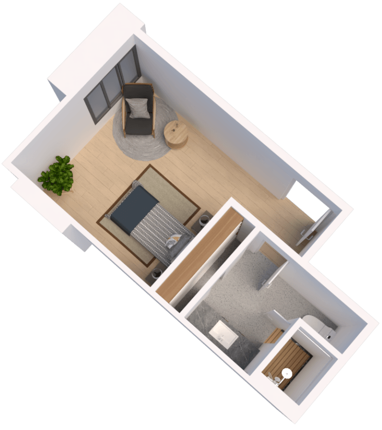 Assisted Living Floor Plans Suite 5