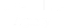 En logo for et motellbyrå på hvit bakgrunn.