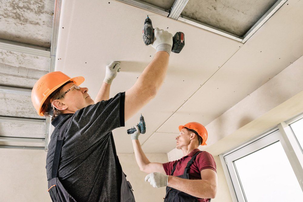 Attaching Plasterboard on Ceiling — South Coast, NSW — Coastal Distributors