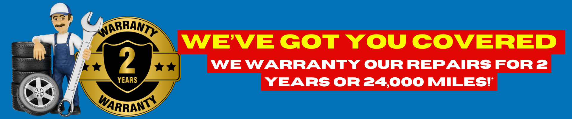 24 month warranty | Walt Eger's Service Center