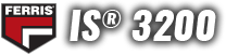 Ferris logo and IS 3200 label