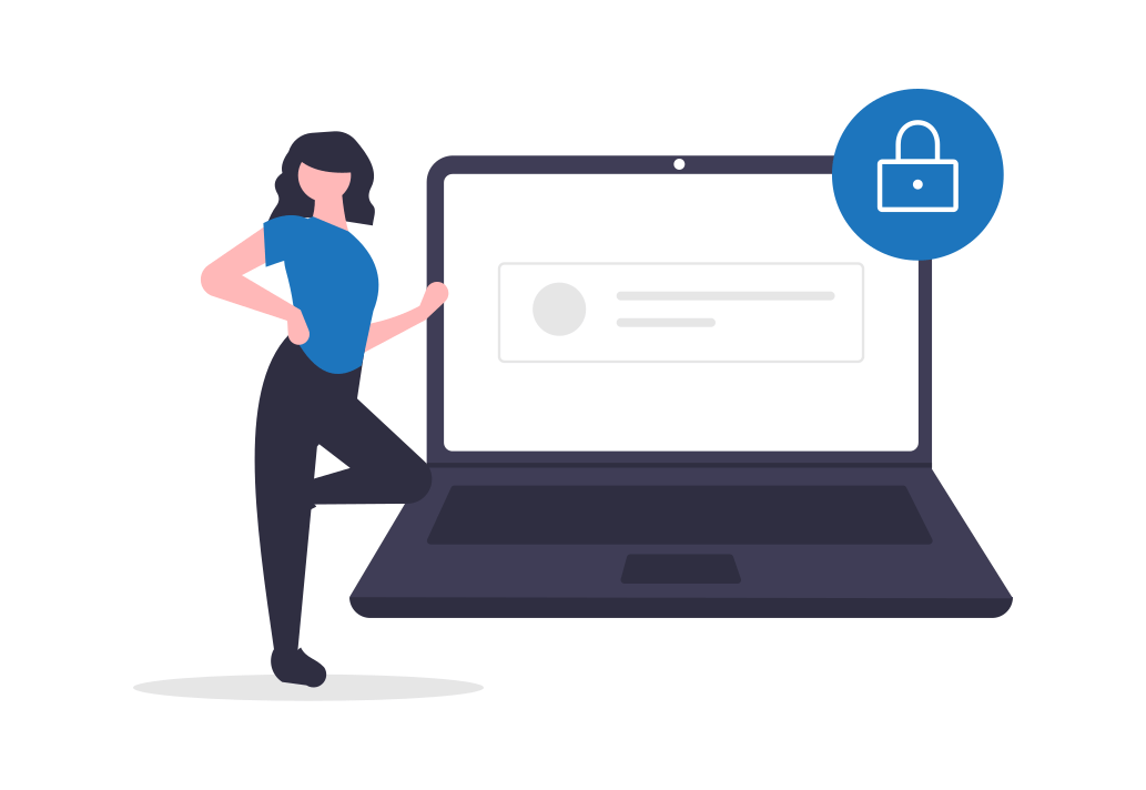login illustration
