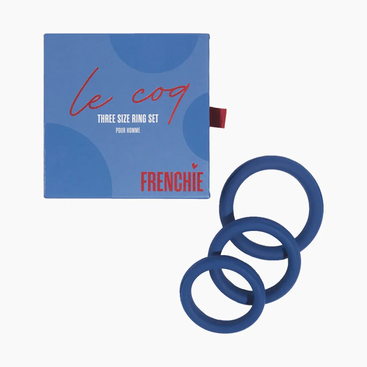Frenchie Three Size Ring Set In A Blue Box — MINXxx Sensual Erotic Boutique in Port Stephens, NSW