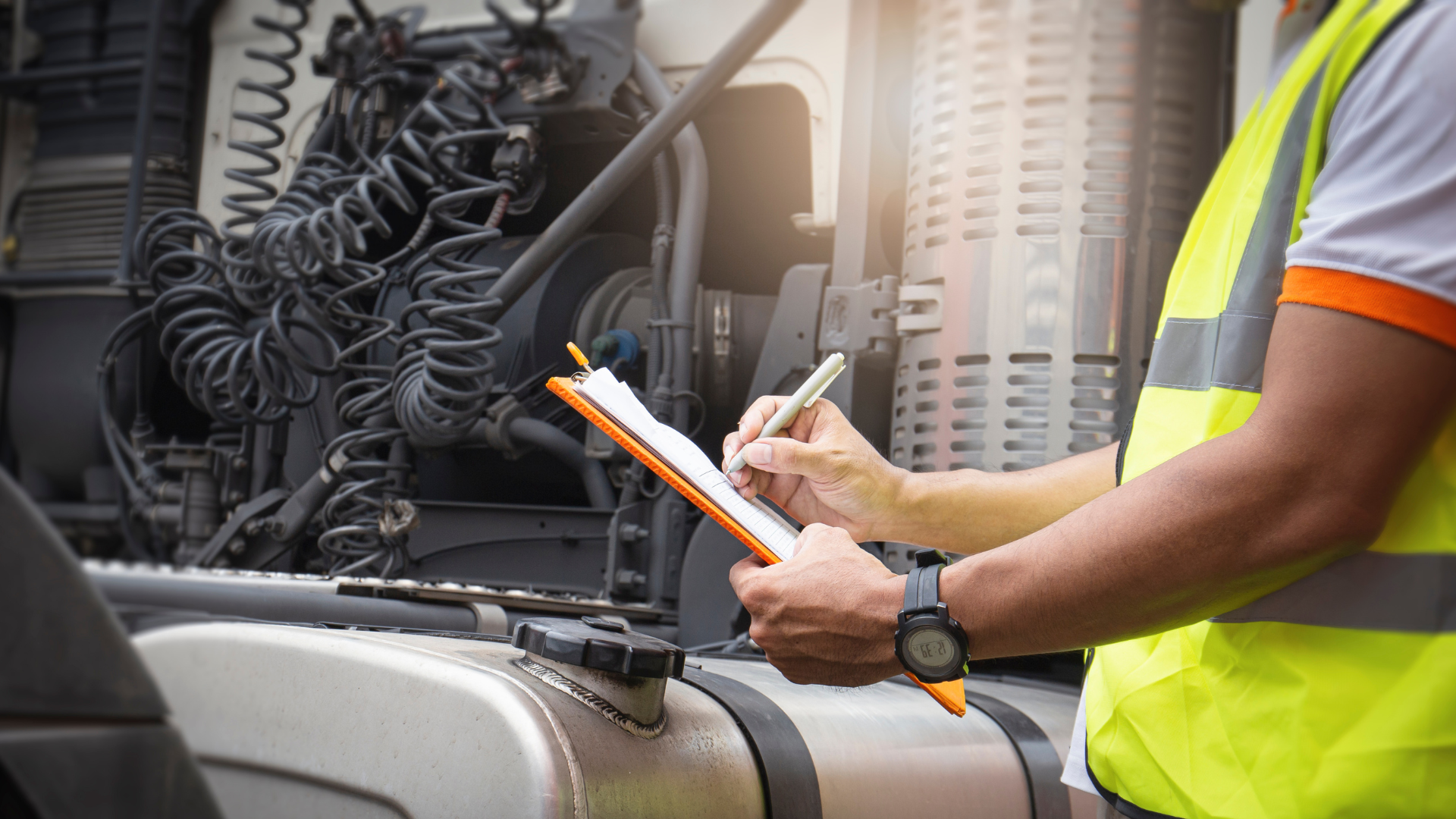 propane tank safety inspection for damaged fittings