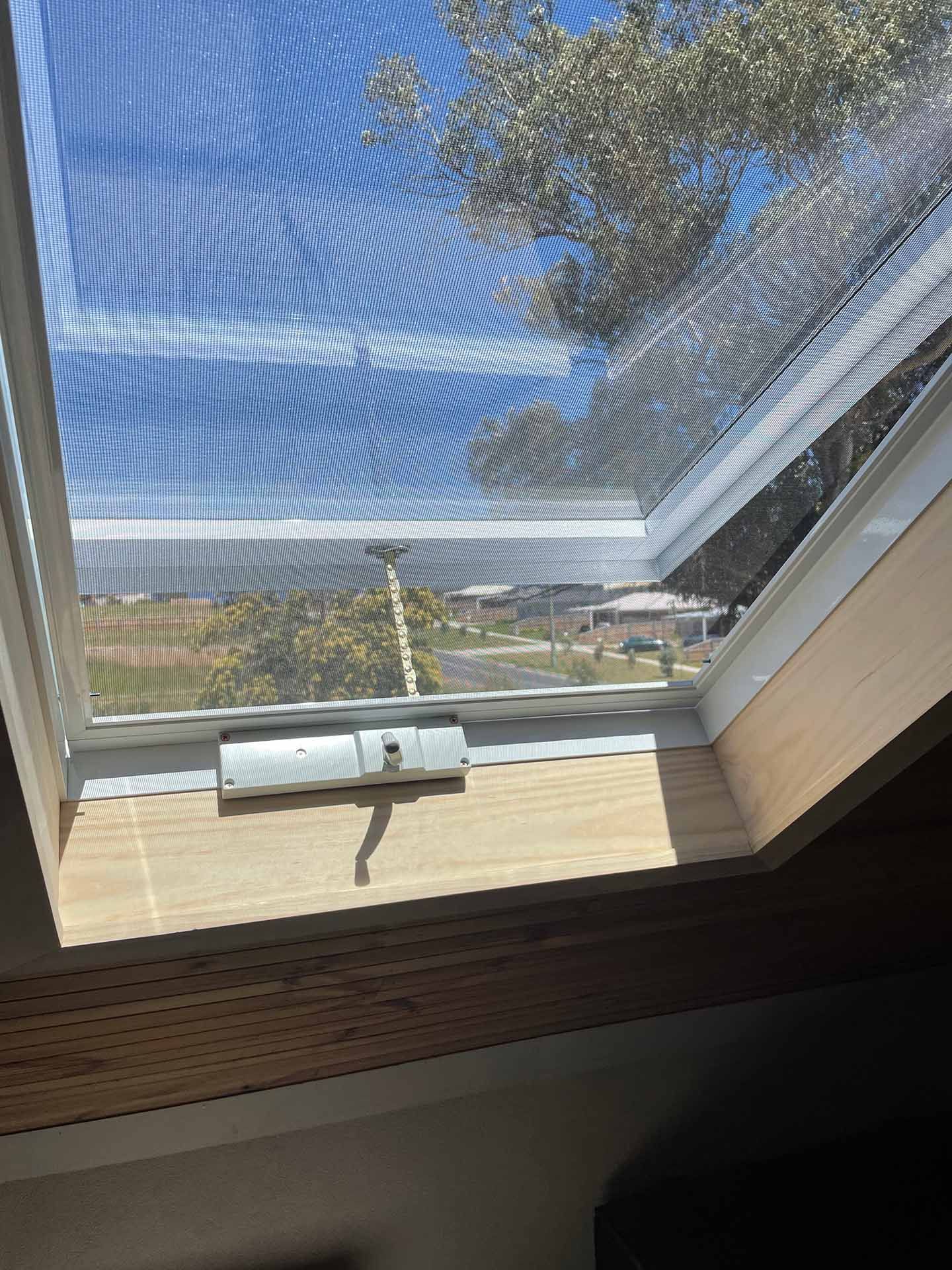 Acol Opening Timber Short Winder 3 — Hobart TAS — Statewide Skylights
