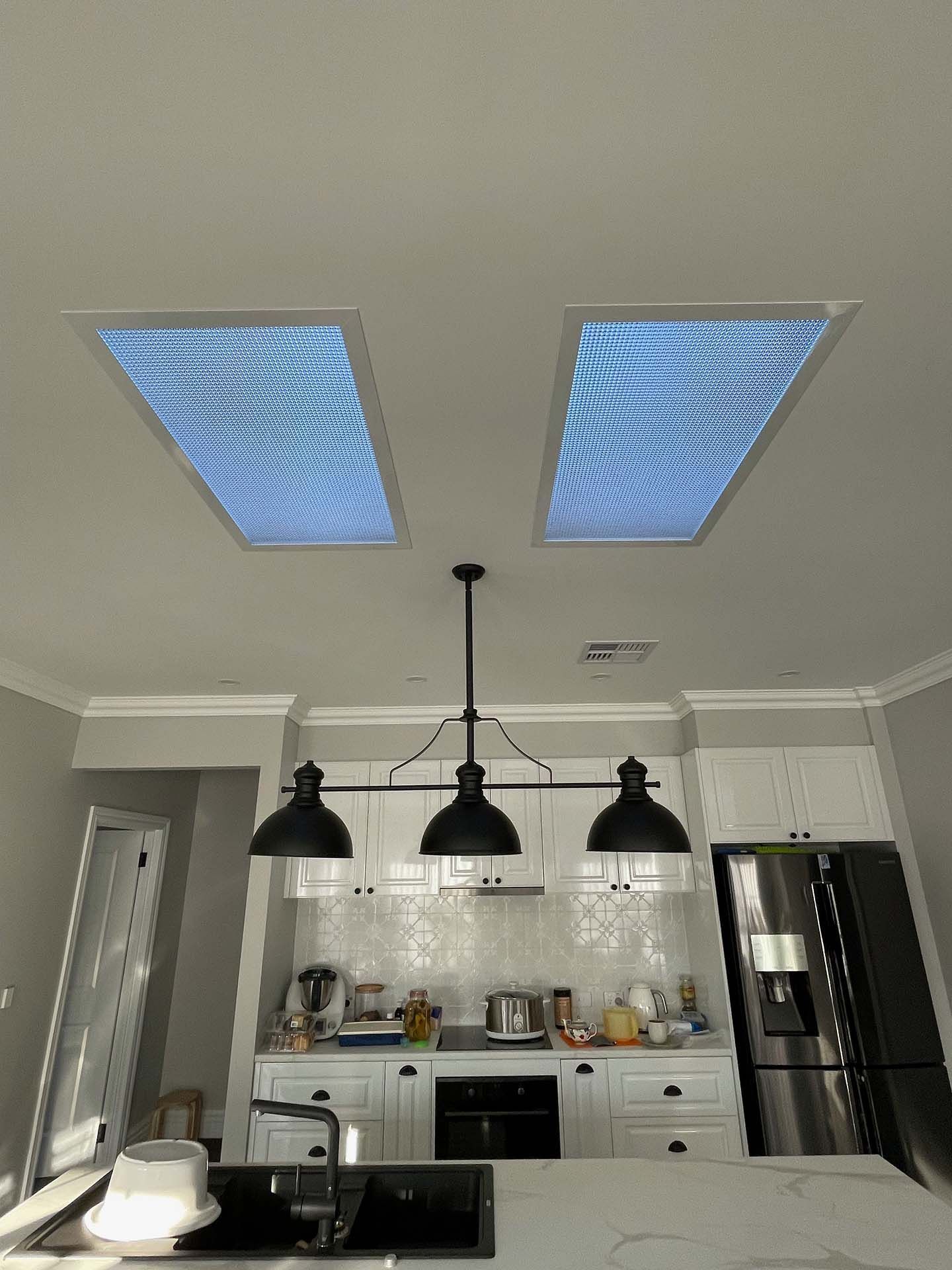 Diffused Sky Prism Kitchen — Hobart TAS — Statewide Skylights