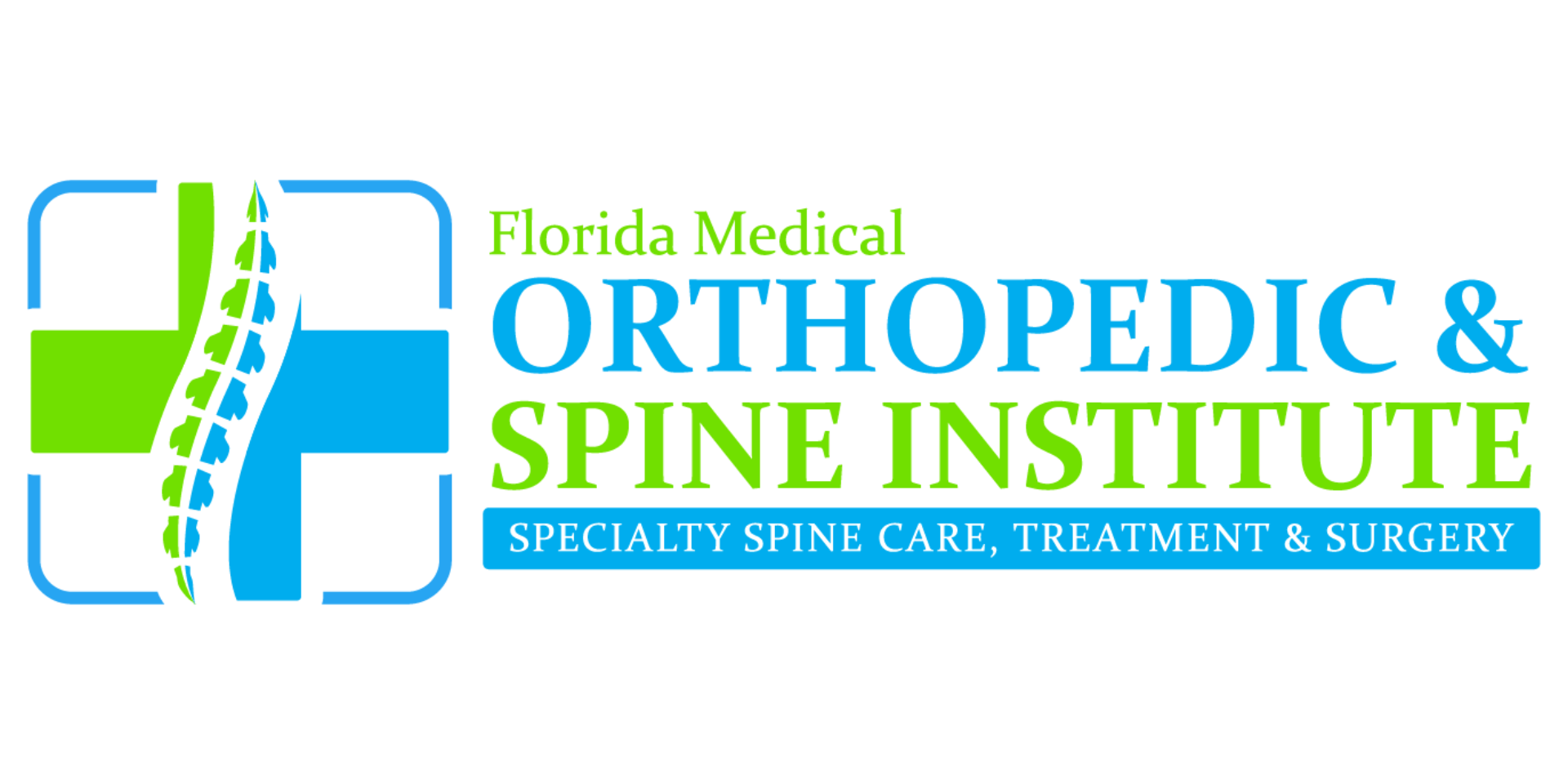 The logo for the florida medical orthopedic and spine institute.