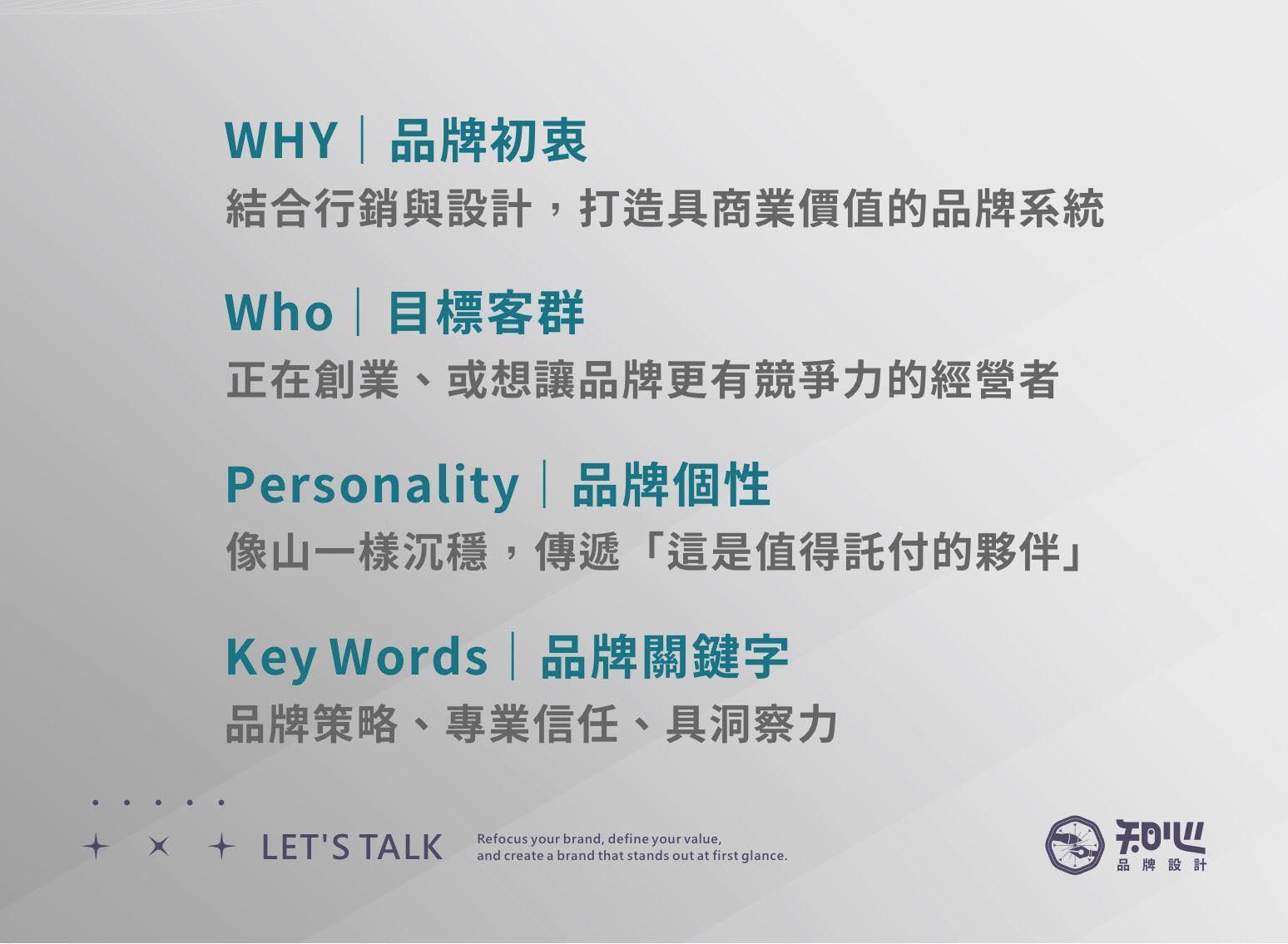 品牌logo設計-定位範例