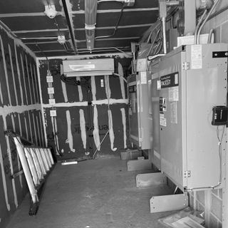 Installing an Elevator Machine Room