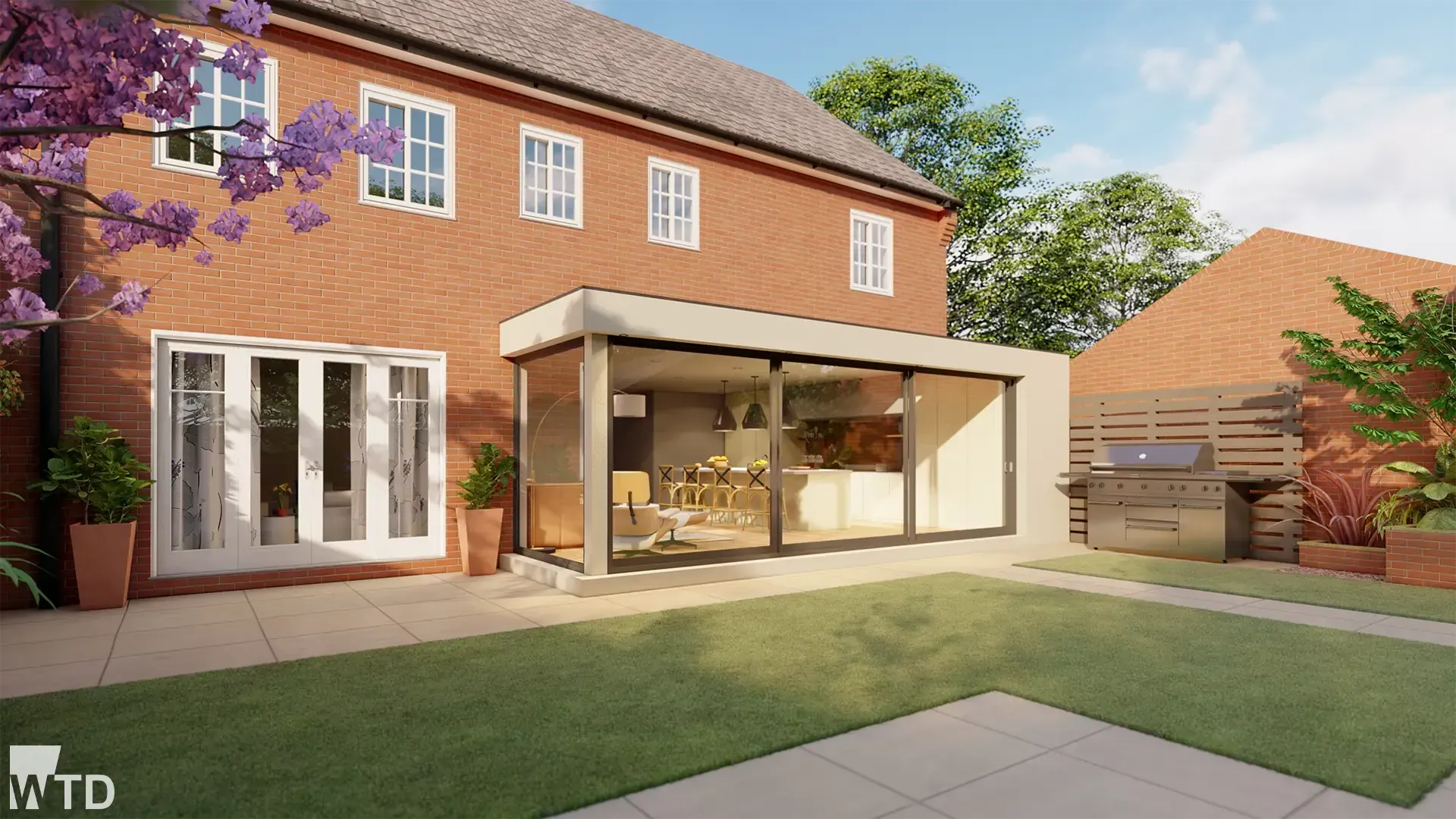 WTDesign Blog - Bespoke Home Design - Rear View of Property