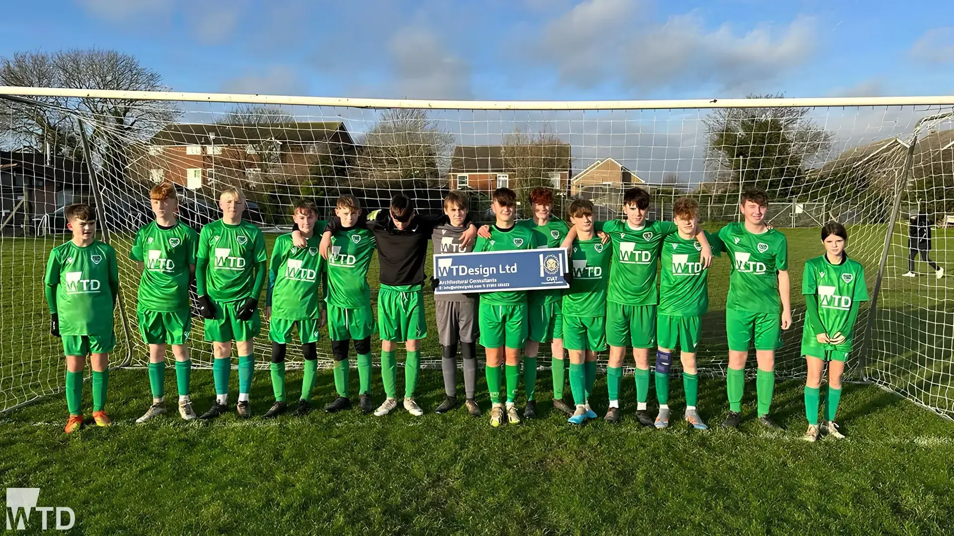 WTDesign Community - Martham FC Sponsorship - Team Photo