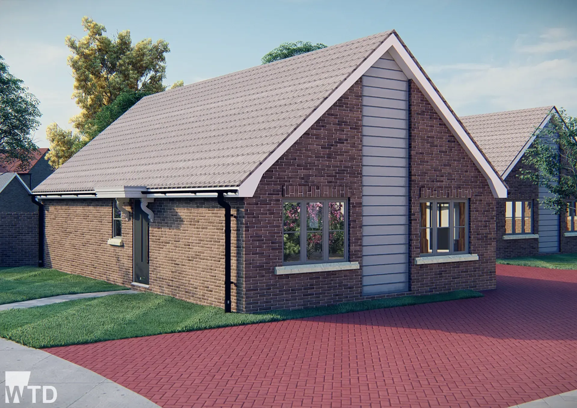 WTD Project - 078-18 Norwich Regeneration Pattern Book - 2 Bed Bungalow Visual