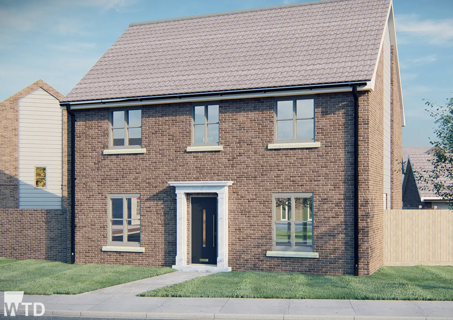 WTD Project - 078-18 Norwich Regeneration Pattern Book - 4 Bed House Visual