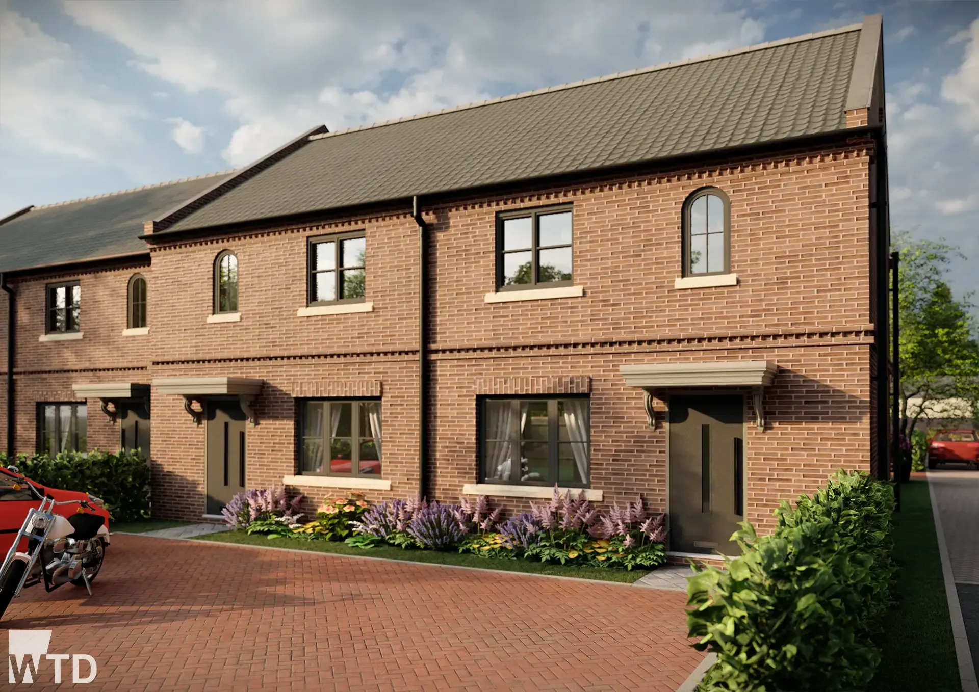 WTD Project - 078-18 Norwich Regeneration Pattern Book - 4 Bed Semi-Detached House Visual