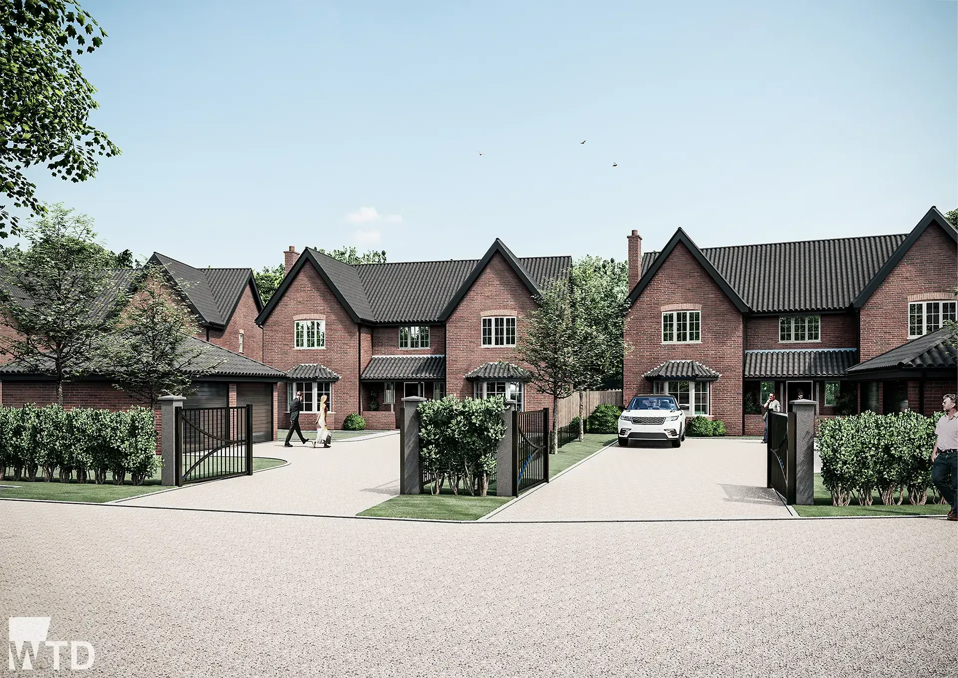 WTD Project - Gislingham - Street Scene