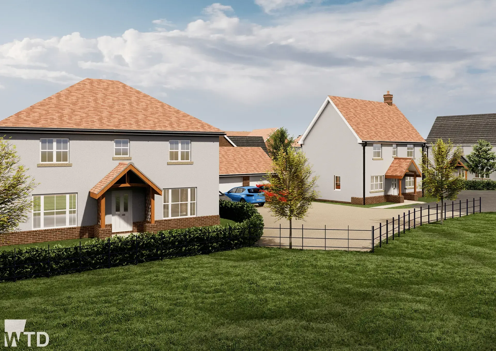 WTD Project - 385-22 Church Road-Wooton - Woodton= View from Driveway