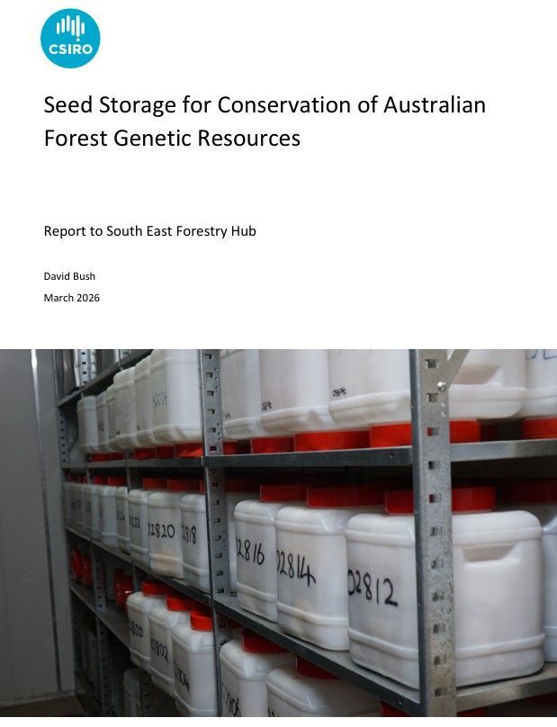 Seed Storage for Conservation of Australian Forest Genetic Resources 