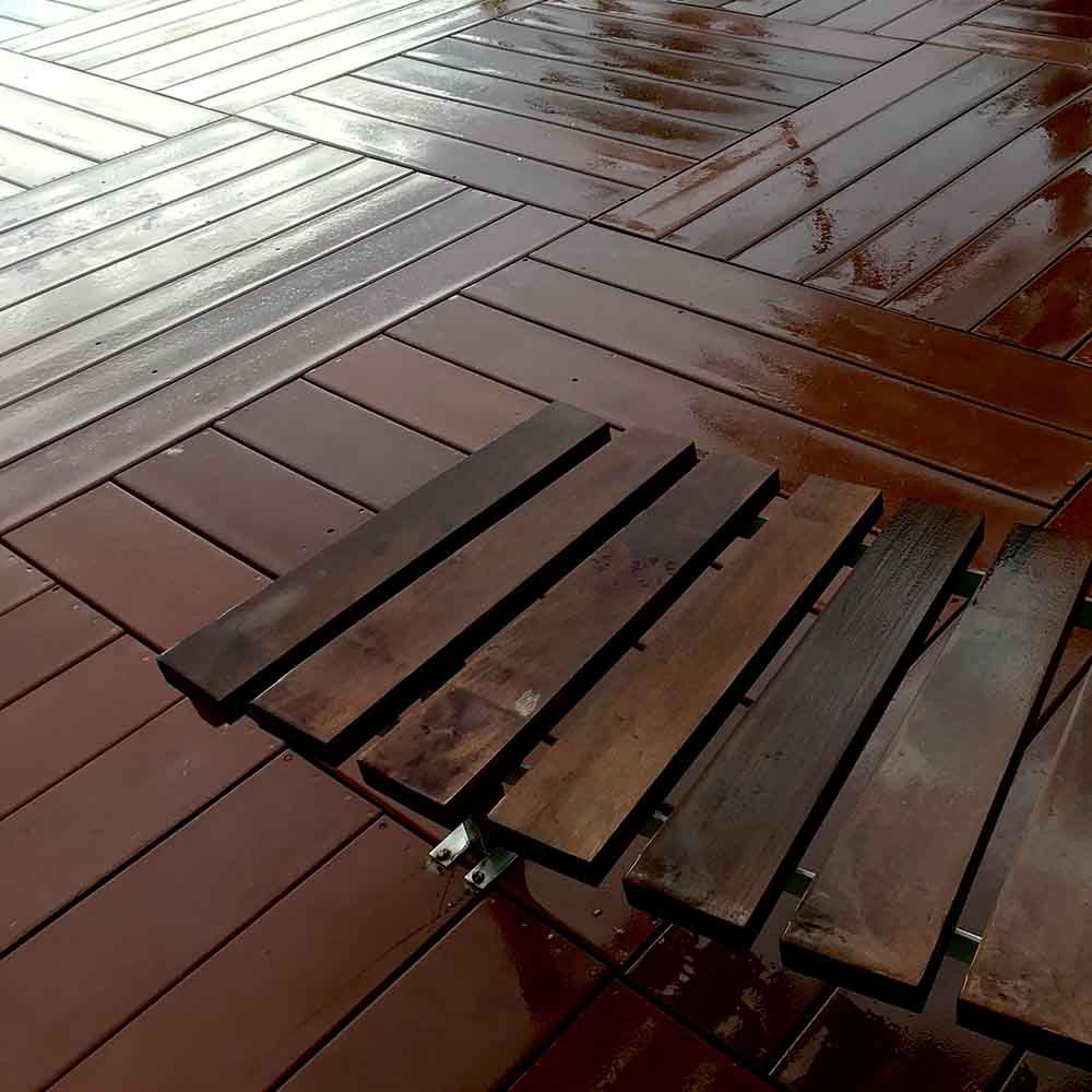 Wood products for decking and homes