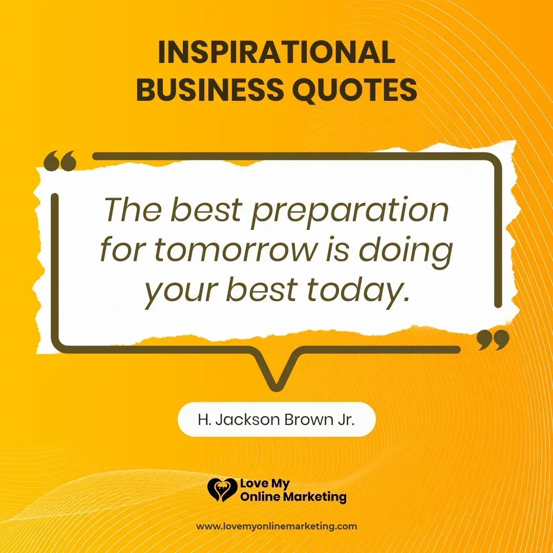 inspirational quote from H. Jackson Brown Jr.