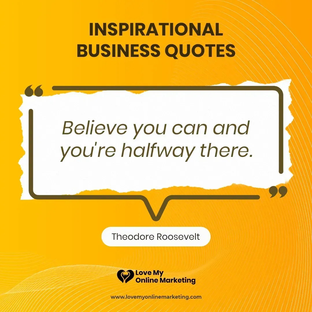 inspirational quote from Theodore Roosevelt