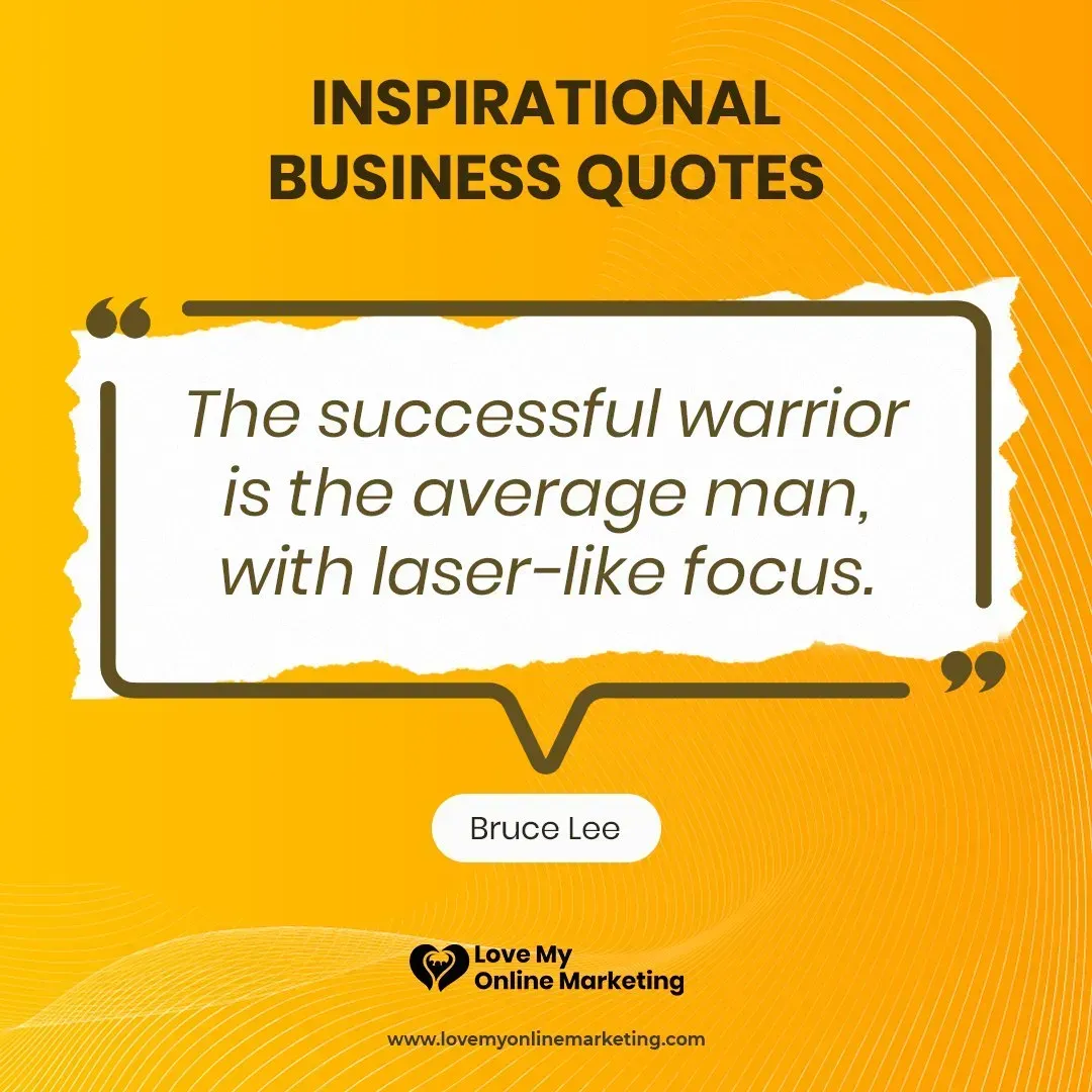 inspirational quote from Bruce Lee