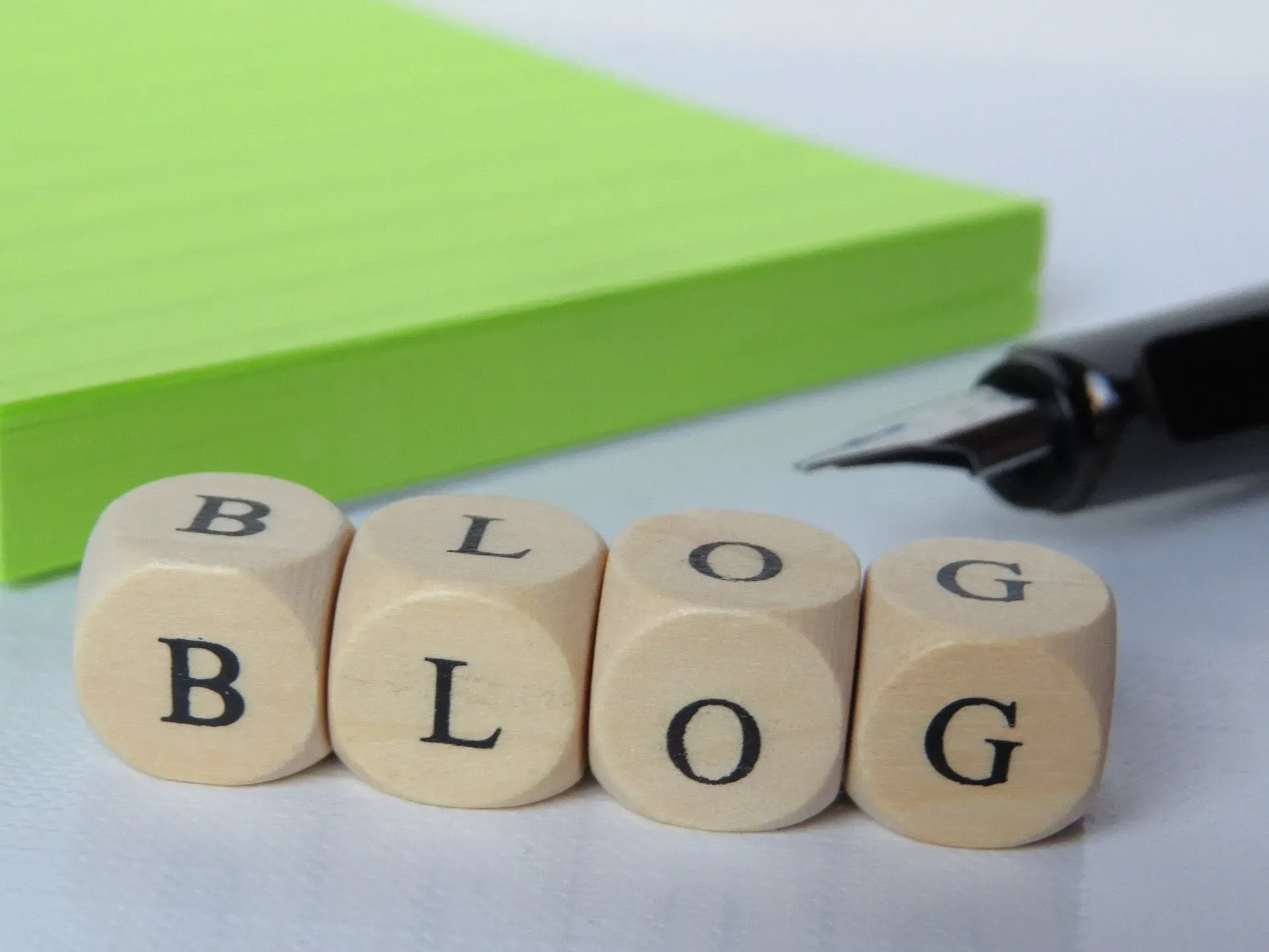 guest blogging spelled in blocks