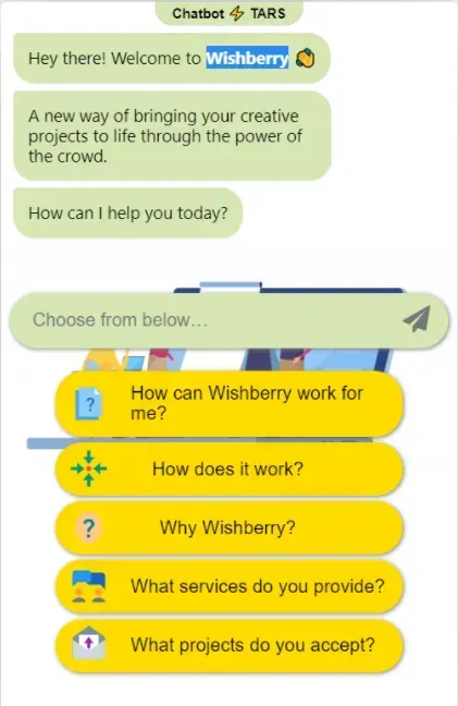 Wishberry chatbot