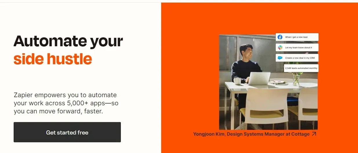 Zapier CTA