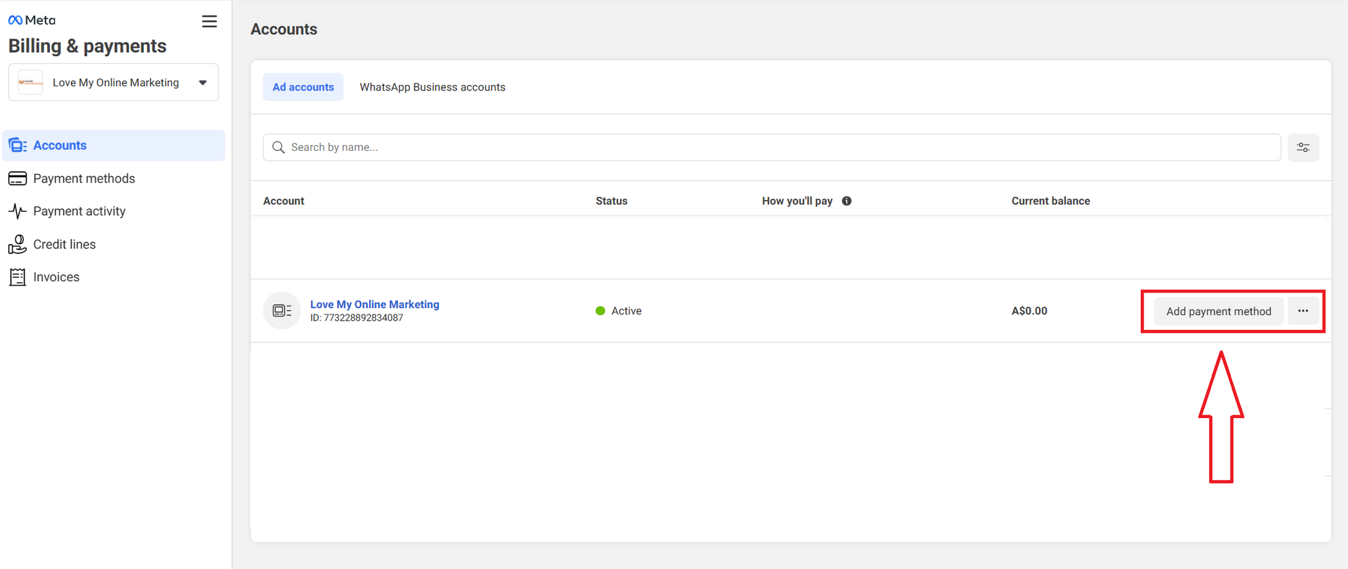 Add Payment Method