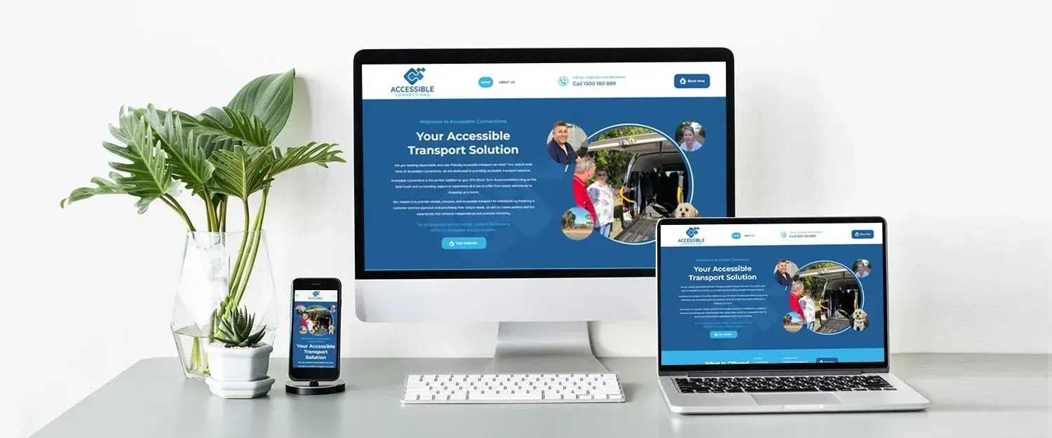 Accessible Connections website preview