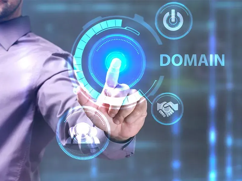 futuristic domain console