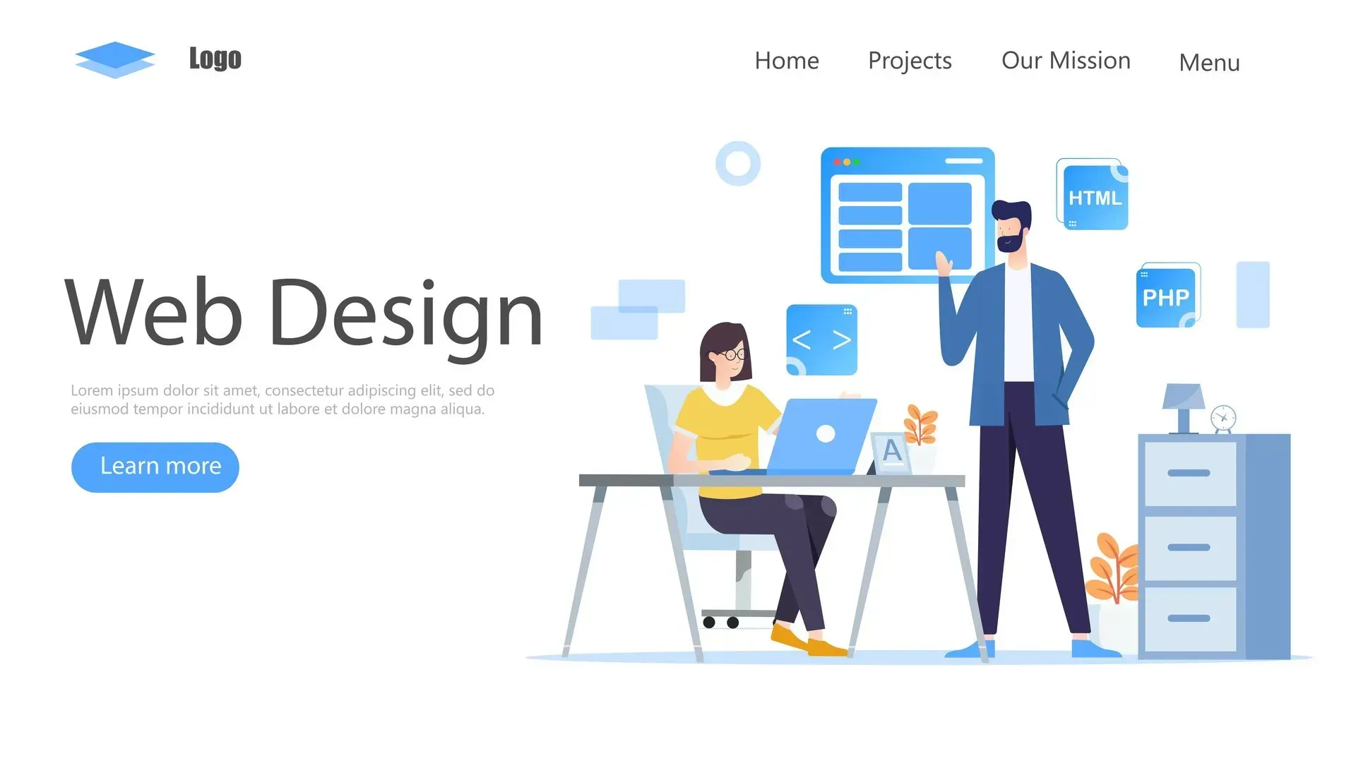 create visual hierarchy