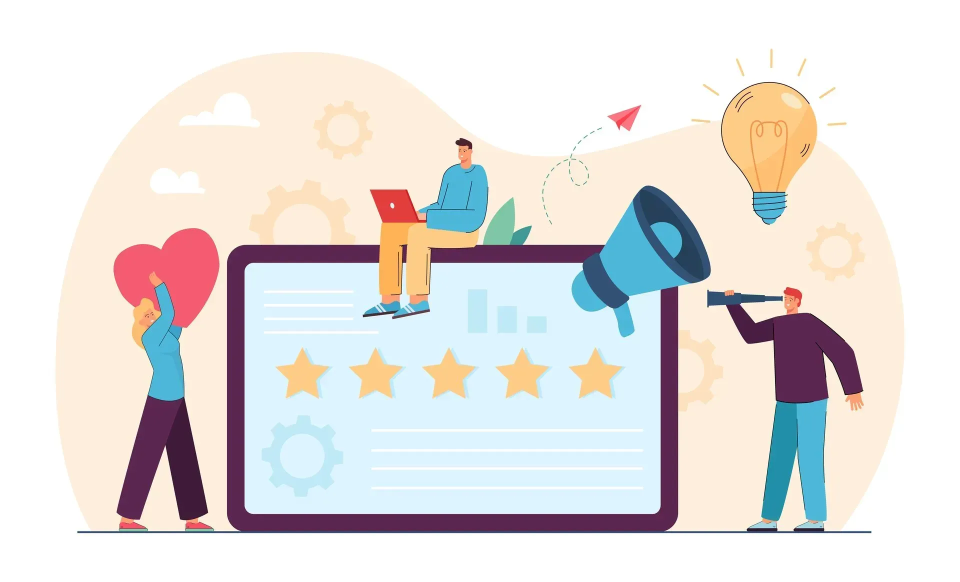 new website with a competitive advantage