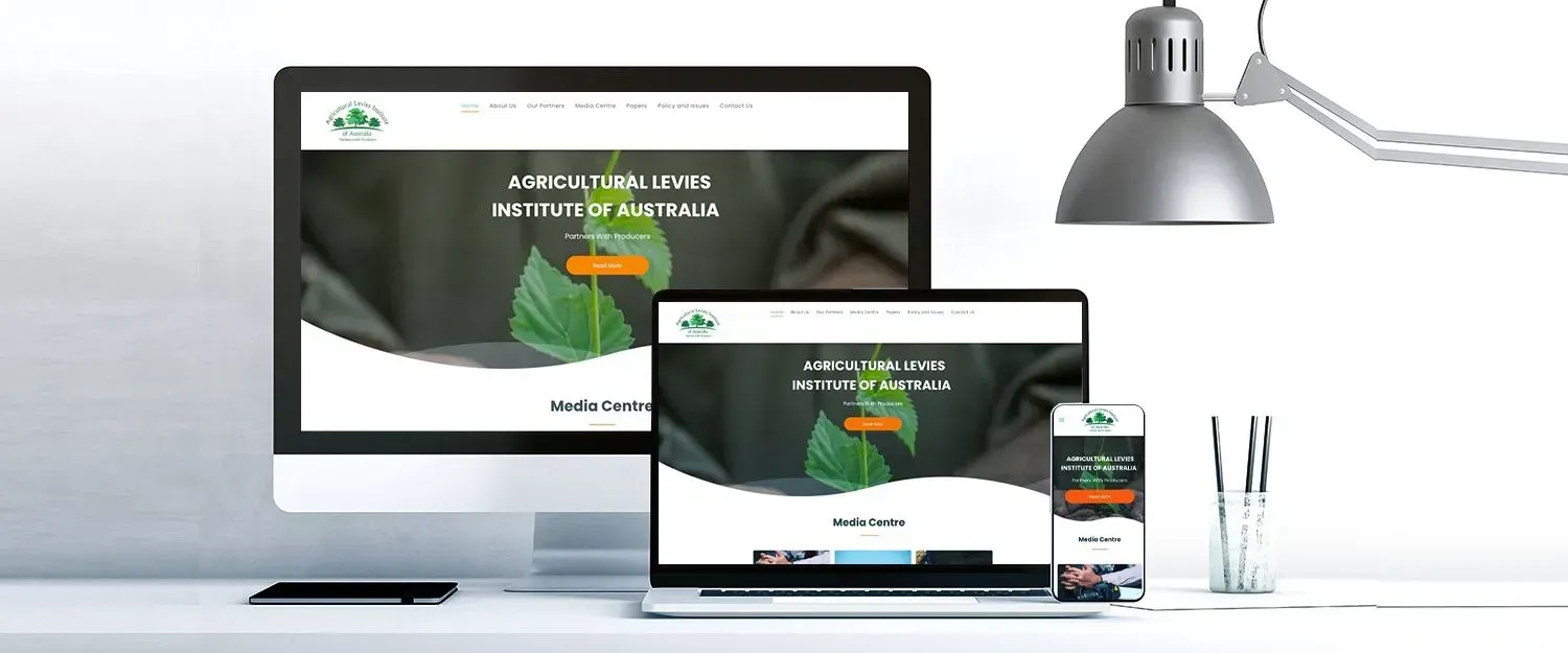 Agricultural Levies Institute of Australia website preview