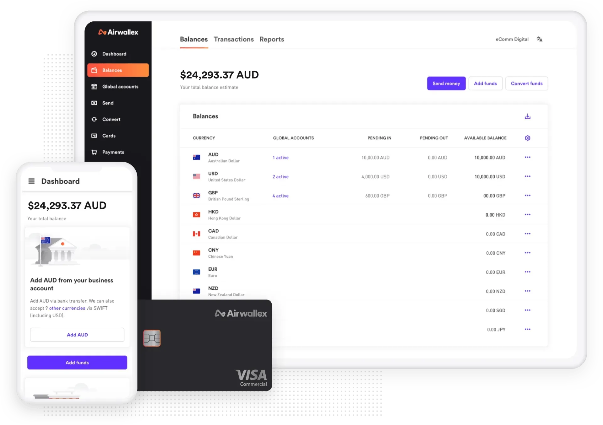 Airwallex - No International Transaction Fees for Businesses