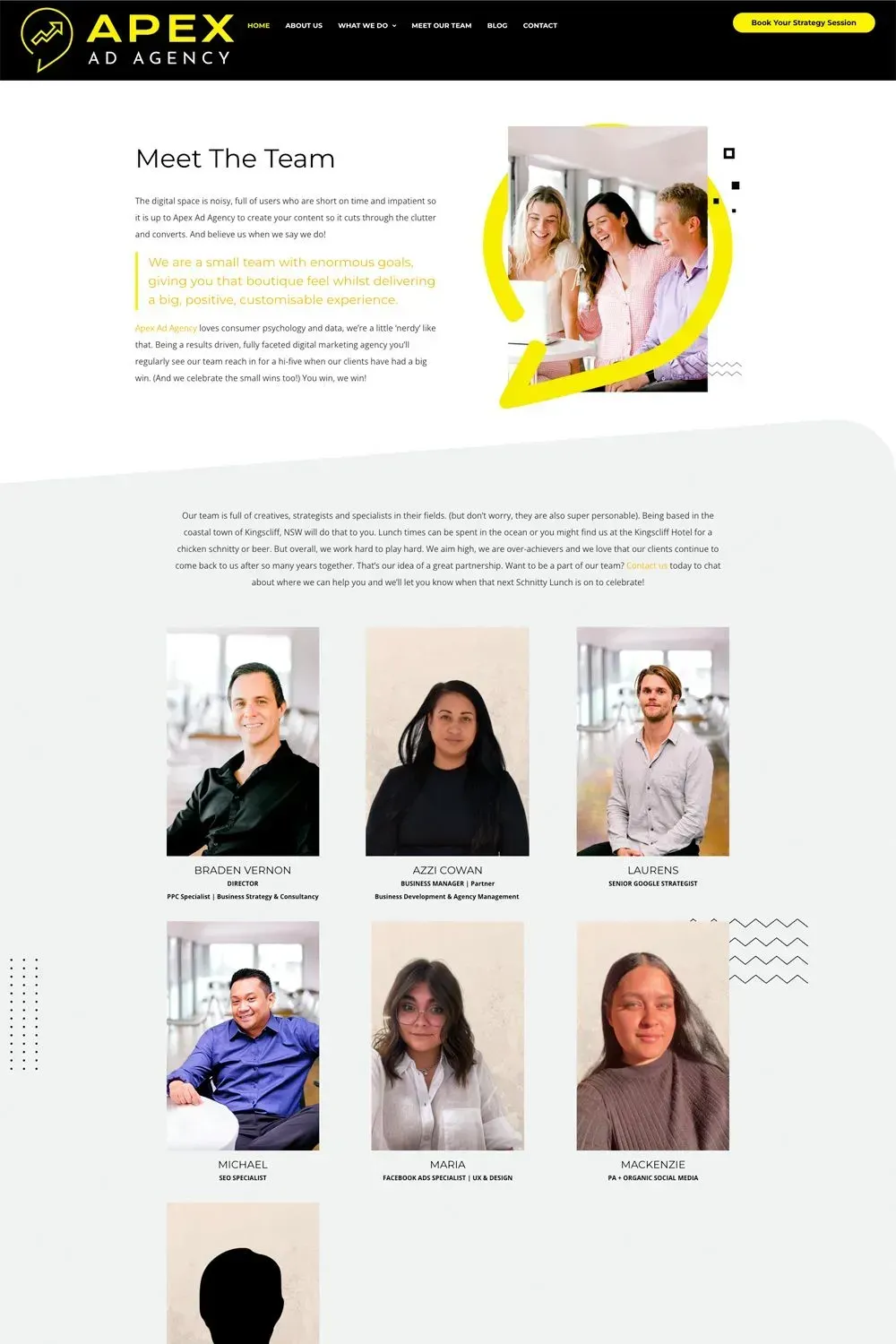 Apex Ad Agency internal page preview #3